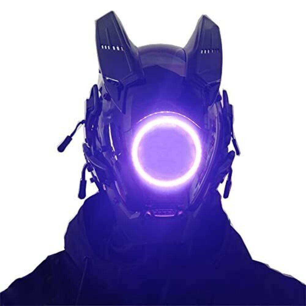 5035 Cosplay Mask , Futuristic Punk Techwear, Mask Cosplay Halloween Fit
